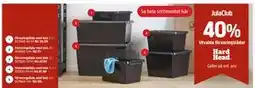 Jula Utvalda förvaringslådor erbjuda