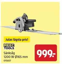 Jula Sänksåg 1200 W Ø165 mm erbjuda