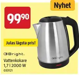 Jula Vattenkokare 1,7 l 2000 W erbjuda