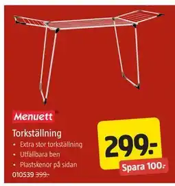 Jula Torkställning erbjuda