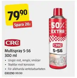 Jula Multispray 5-56 300 ml erbjuda