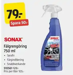 Jula Fälgrengöring 750 ml erbjuda