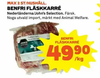 Coop Benfri fläskkarré erbjuda