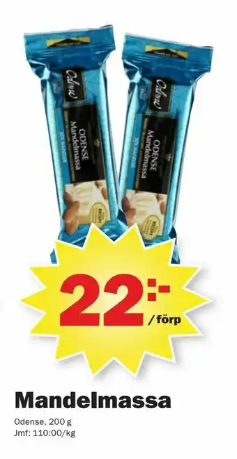 Pekås Mandelmassa erbjuda
