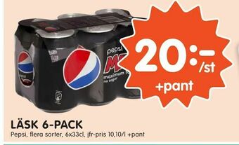 Tempo Läsk 6-pack erbjuda