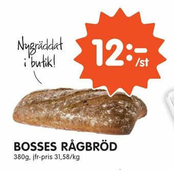 Tempo BOSSES RÅGBRÖD erbjuda