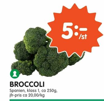 Tempo Broccoli erbjuda