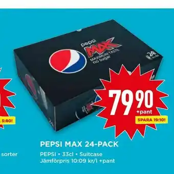 Pepsi max 24-pack