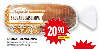 Willys Skogaholmslimpa erbjuda