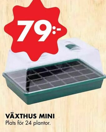 ÖoB Växthus mini erbjuda