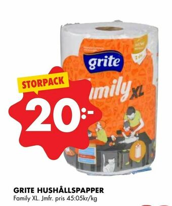 ÖoB Grite hushållspapper erbjuda