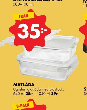 ÖoB Matlåda erbjuda