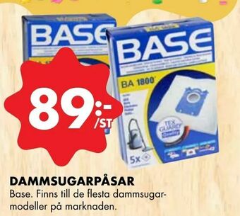ÖoB Dammsugarpåsar erbjuda