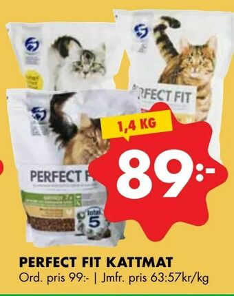 ÖoB Perfect fit kattmat erbjuda