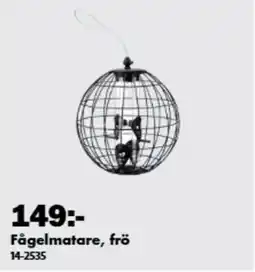 Biltema Fågelmatare, frö erbjuda