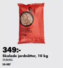 Biltema Skalade jordnötter erbjuda