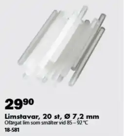 Biltema Limstavar erbjuda