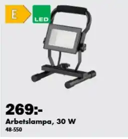 Biltema Arbetslampa, 30 W erbjuda