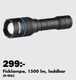 Biltema Beltena ficklampa erbjuda