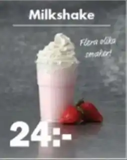 Biltema Milkshake erbjuda