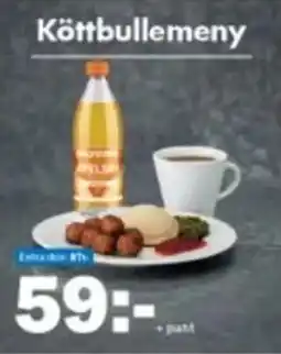 Biltema Köttbullemeny erbjuda