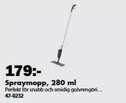 Biltema Spraymopp erbjuda