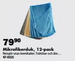 Biltema Mikrofiberduk erbjuda