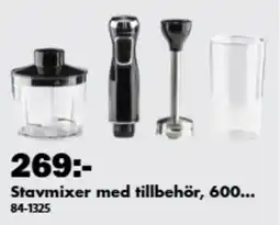 Biltema Stavmixer med tillbehör erbjuda