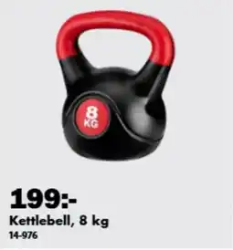 Biltema Kettlebell, 8 kg erbjuda