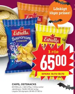 Willys Estrella chips erbjuda