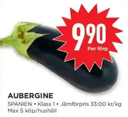 Willys Aubergine erbjuda