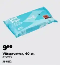 Biltema Wet Wipes erbjuda