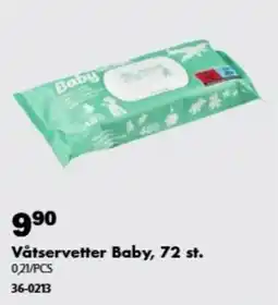 Biltema Våtservetter Baby erbjuda