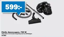 Biltema Påslös dammsugare erbjuda