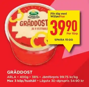 Arla gräddost