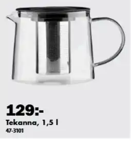 Biltema Tekanna erbjuda