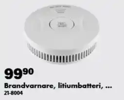 Biltema Brandvarnare, litiumbatteri, ... erbjuda
