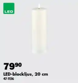 Biltema LED-blockljus erbjuda