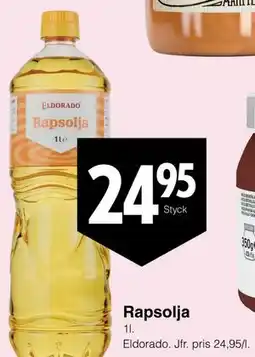 Matöppet Rapsolja erbjuda