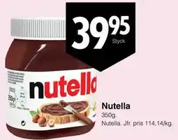 Matöppet Nutella erbjuda