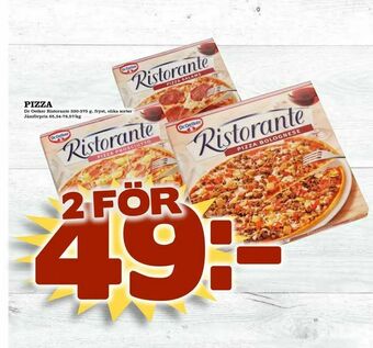 Matdax Pizza erbjuda