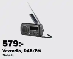 Biltema Vevradio, DAB/FM erbjuda