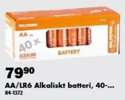Biltema Biltema AA/LR6 Alkaliskt batteri erbjuda