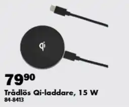 Biltema Trådlös Qi-laddare erbjuda