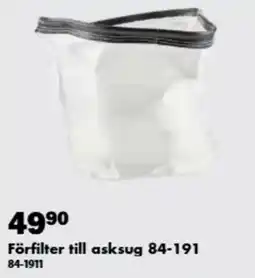 Biltema Förfilter till asksug 84-191 84-1911 erbjuda