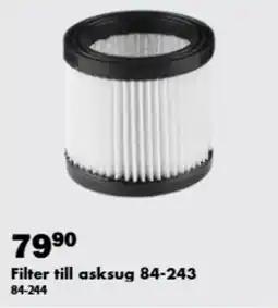 Biltema Filter till asksug 84-243 84-244 erbjuda