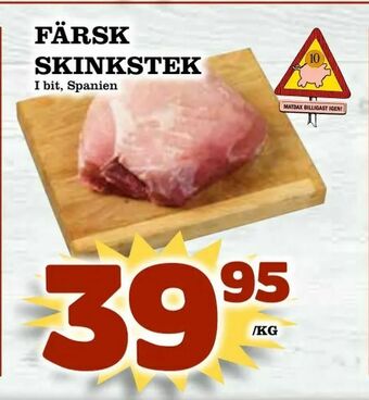 Färsk skinkstek