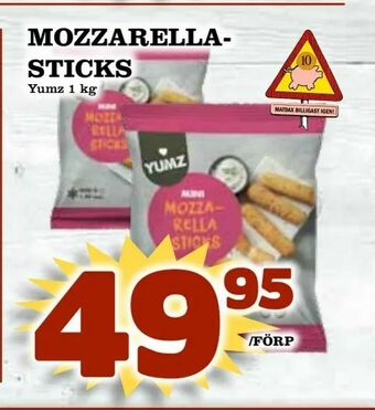 Matdax Mozzarella- sticks erbjuda