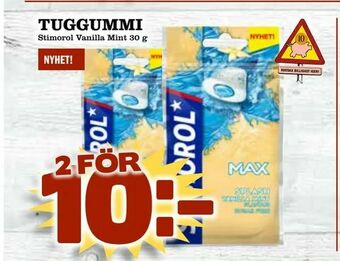 Matdax Tuggummi erbjuda
