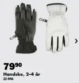 Biltema Handskes, 2-4 år erbjuda